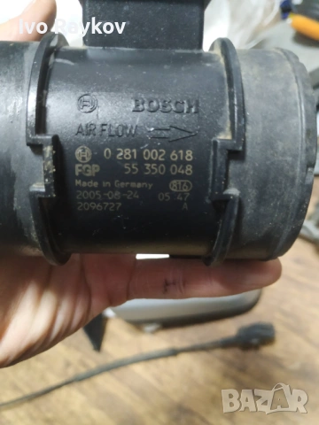 Дебитомер , OPEL Astra H , 55350048 , 0281002618, снимка 5 - Части - 53476762