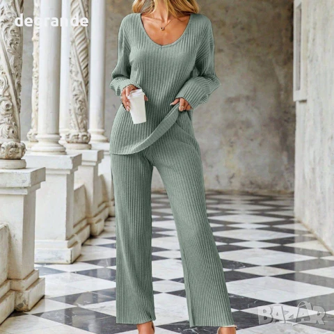 Дамски комплект рипс от две части.Голям избор на цветове, снимка 2 - Комплекти - 51128520