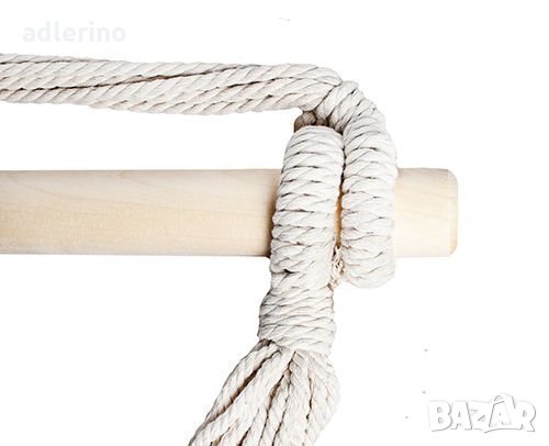 Градински хамак-стол Бразилия 130 x 100 см, къмпинг хамак, хамак-кресло, снимка 2 - Градински мебели, декорация  - 34314659