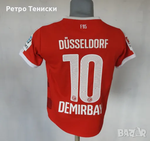 Тениска Fortuna Dusseldorf (Demirbay #10) PUMA — Деца размер XL Червено (сезон 2015)