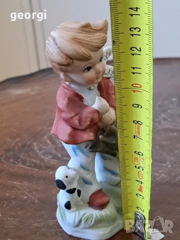 порцеланова фигурка момче   19/1, снимка 4 - Фигурки - 49058653