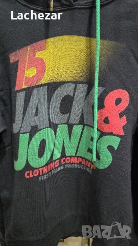 Мъжки суитчер Jack&Jones M, снимка 2 - Спортни дрехи, екипи - 49690779