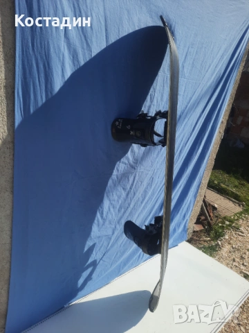 сноуборд  Nano Banana Limited  157 W см. с автомати, снимка 10 - Зимни спортове - 53623626