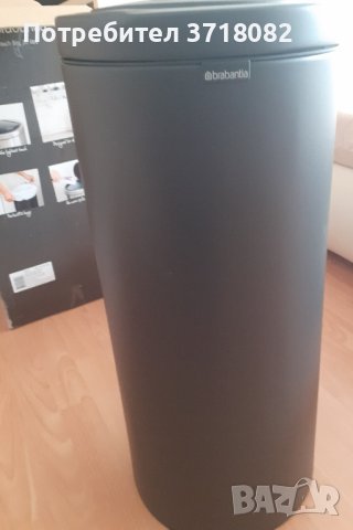 Черен 30 литров кош за боклук -brabantia touch bin, снимка 2 - Други - 41457788