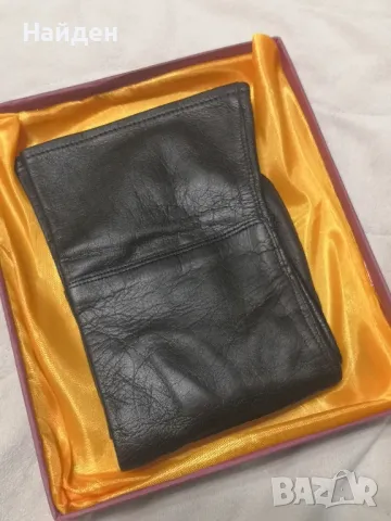 Нови мъжки кожени ръкавици от соца, снимка 9 - Ръкавици - 48968691