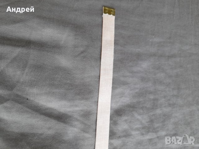 Стар шивашки метър #6, снимка 4 - Антикварни и старинни предмети - 34082746