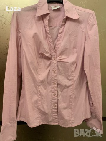 Продавам елегантна риза в розово .  , снимка 7 - Блузи с дълъг ръкав и пуловери - 39932670