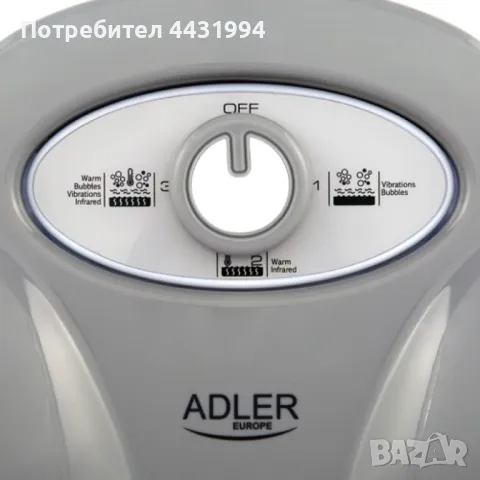 Масажираща вана за крака Adler AD 2167, снимка 2 - Други - 49759194