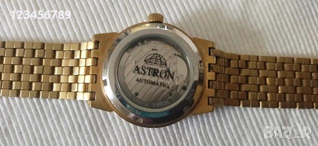 Автоматичен швейцарски часовник, запазен, всичко работи, снимка 2 - Мъжки - 53578795