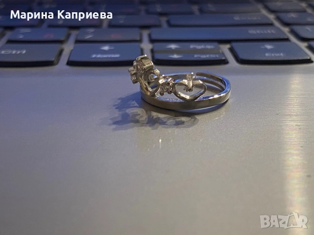Пръстен “Корона” /А-73/, снимка 2 - Пръстени - 51537204