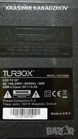 TURBO-X  TXV-E3294 съвсем  нов счупена  матрица  на части