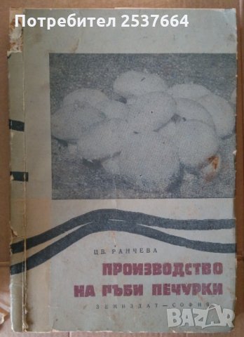 Производство на гъби печурки  Цв.Ранчева, снимка 1 - Специализирана литература - 35815340