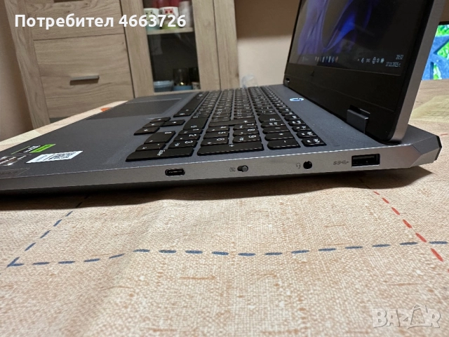 Гейминг лаптоп Lenovo 15ARP9 с гаранция ‼️, снимка 4 - Лаптопи за игри - 52579144