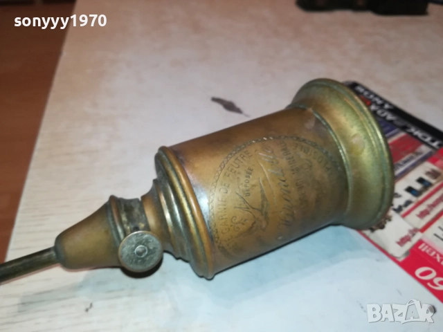 АНТИКА ОТ ФРАНЦИЯ-МЕД/МЕСИНГ 0610250951, снимка 6 - Антикварни и старинни предмети - 51958373