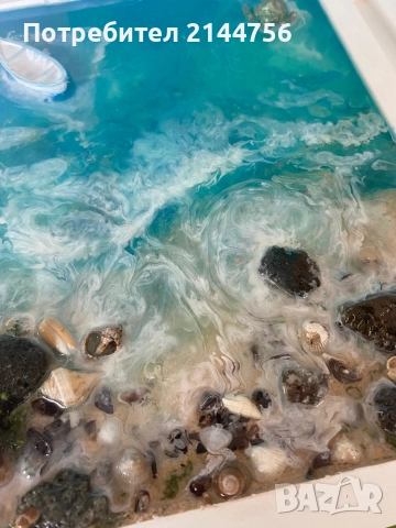 3D картини “ Морски пейзаж” 30/40, снимка 4 - Картини - 52200598