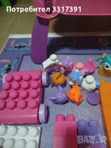 Mega bloks 184 части с масичка, снимка 8 - Образователни игри - 55748092