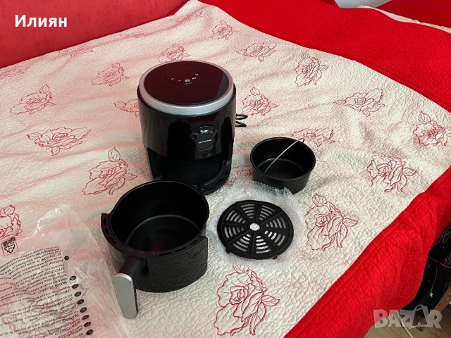 Фритюрник с горещ въздух Gourmetmaxx HIC-AF-8062D1, снимка 2 - Фритюрници - 53862362