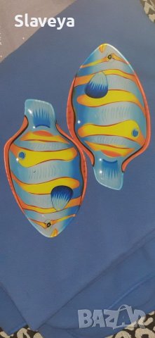 Продавам четири броя рисувани чинии, снимка 3 - Прибори за хранене, готвене и сервиране - 39301687