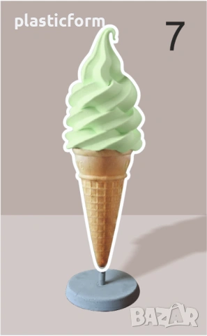 Рекламни табели Крем сладолед, домашен сладолед, сладолед различни вкусове, бабъл гофрета,, снимка 10 - Рекламни табели - 49851557