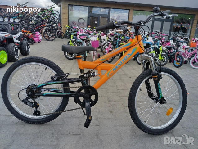 MATRIX Велосипед 20" FLASH оранж, снимка 10 - Велосипеди - 53838913