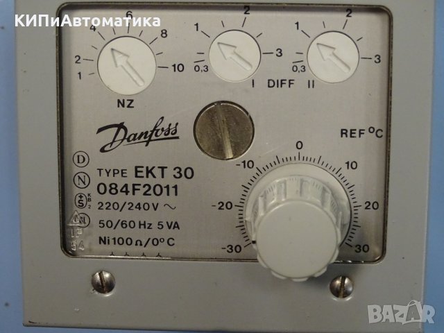 термоконтролер Danfoss EKT 30, 220V, 50Hz, -30/+30 °C, снимка 5 - Резервни части за машини - 36001070