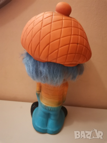 Чочко - ретро гумена играчка , снимка 3 - Кукли - 44924673