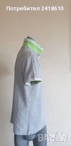 Hugo Boss Paddy Pique Cotton Regular Fit Mens Size M ОРИГИНАЛНА Тениска!, снимка 4 - Тениски - 44165418