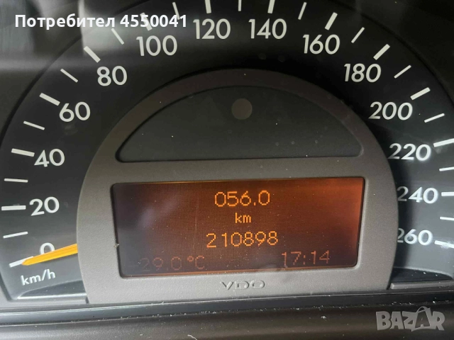 Мерцедес С200 Kompresor 2.0 163к.с 4 врати, снимка 10 - Автомобили и джипове - 52447828