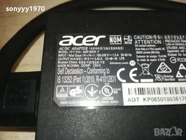 ACER 19V 3,42A ADAPTER 1010241624, снимка 15 - Кабели и адаптери - 47536272