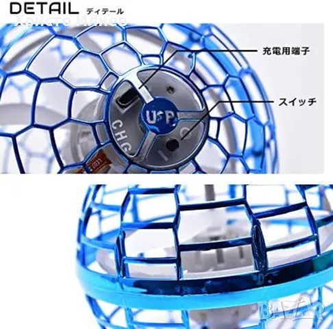 Летяща въртяща се топка тип бумеранг 3 цвята, снимка 8 - Детски топки - 47522414