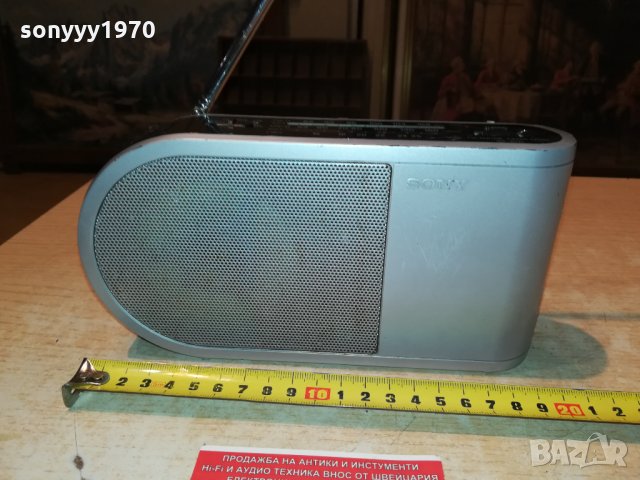 SONY ICF-40L 2410211633, снимка 3 - Радиокасетофони, транзистори - 34567407