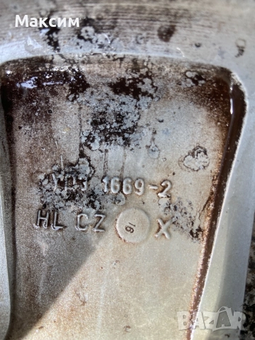 Джанти 5х100 6 1 /2 jx16 h2 et 42 алуминиеви свалени от шкода октавия 2000г, снимка 6 - Гуми и джанти - 48079421