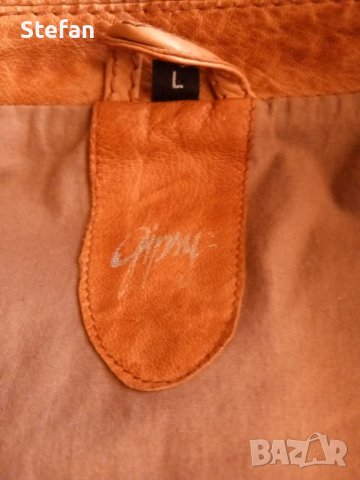 Мъжко кожено яке, снимка 6 - Якета - 40067061