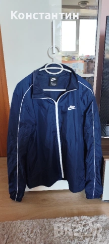 Nike Navy яке горнище размер М, снимка 7 - Спортни дрехи, екипи - 53848129