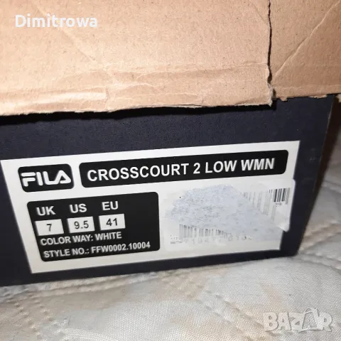 н.40 ;41  Fila Сникърси CrossCourt 2 Low Wmn , снимка 3 - Кецове - 47697922