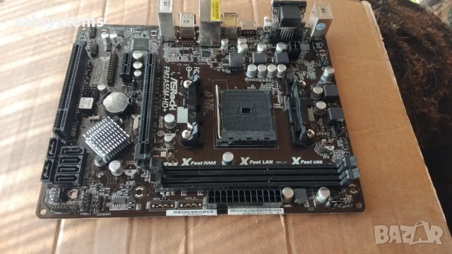 Дънна платка ASRock FM2A55M-HD+ Socket FM2, снимка 6 - Дънни платки - 50578447