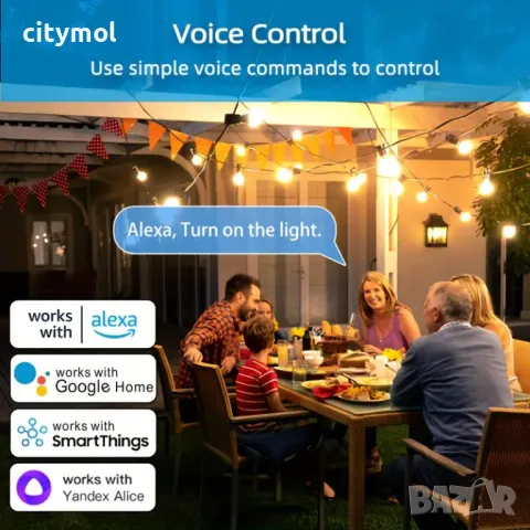 Смарт WiFi контакт, енергиен мониторинг, гласови команди,16A - 3500W, снимка 7 - Друга електроника - 48487988