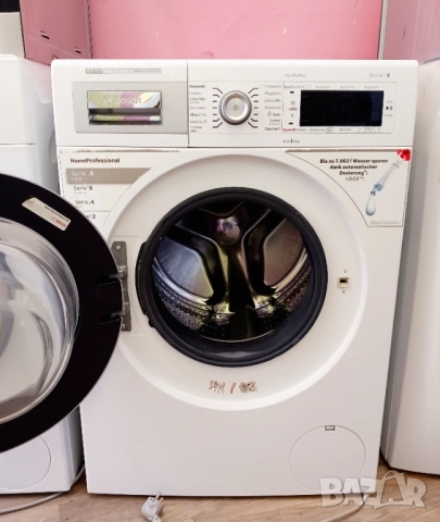Инверторна пералня  BOSCH Serie 8 i-Dos , снимка 8 - Перални - 53799902
