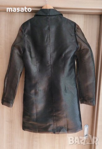 черна рокля/сако NA-KD, снимка 3 - Рокли - 42203544