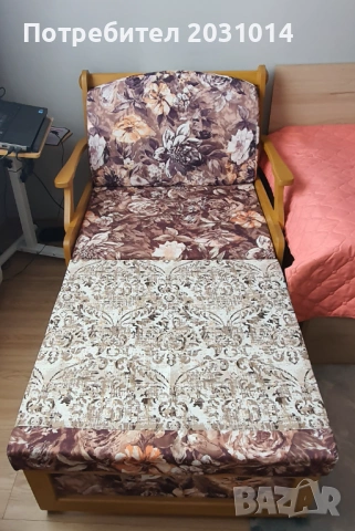 Фотьойл легло Божена нов , снимка 4 - Дивани и мека мебел - 53706467