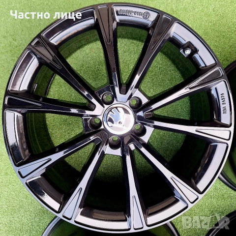 Продавам 4бр 19-ки джанти за Шкода Супърб, , снимка 3 - Гуми и джанти - 53725930
