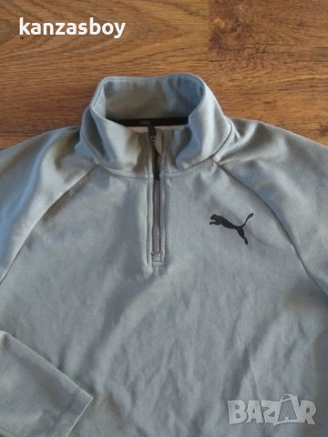 Puma Men's Essential Active Quarter Zip Runner - страхотна мъжка блуза, снимка 3 - Спортни дрехи, екипи - 42003816