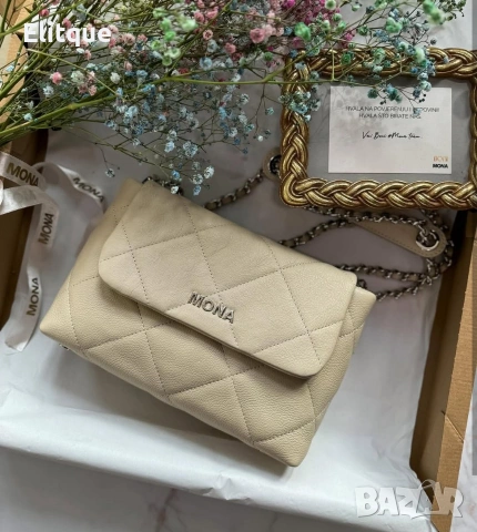 чанта MONA ➡️34cm⬆️24cm, снимка 2 - Чанти - 53217051