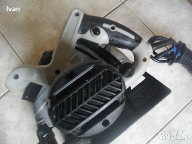 Лазерен Немски Ръчен Циркуляр-ф190мм-1200 Вата-ОТЛИЧЕН-Почти Нов-DURO DHKS1200 LASER-Реже 65мм, снимка 17 - Други инструменти - 40160147