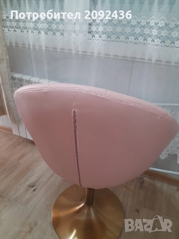 Козметичен въртящ се стол, снимка 7 - Столове - 51777852