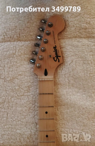 Squier Stratocaster + Eric Clapton Mid Boost kit, снимка 5 - Китари - 53667525