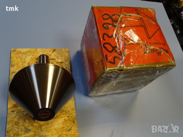 въртящ център за струг скосен 75° ROHM Centring taper revolv 174A MK5, снимка 7 - Резервни части за машини - 40140278