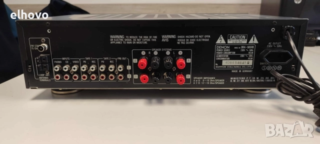 Ресивър Denon DRA-565RD, снимка 8 - Ресийвъри, усилватели, смесителни пултове - 52647150