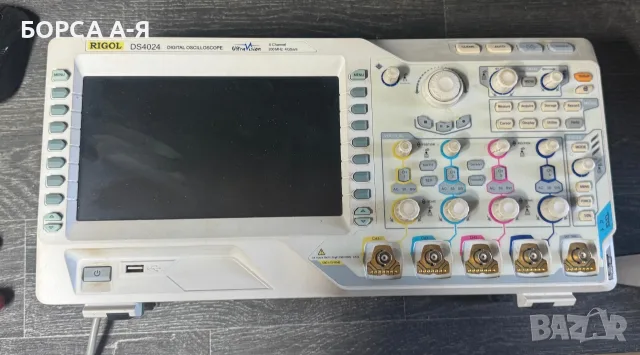 RIGOL DS4024 – професионален 4-канален осцилоскоп 200 MHz / 4 GSa/s, снимка 6 - Генератори - 55903843