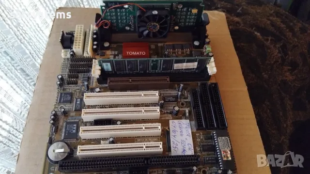 Дънна платка Zida Tomato CreateLX-AT Rev 1.06 Slot 1 CPU+RAM, снимка 4 - Дънни платки - 47884831